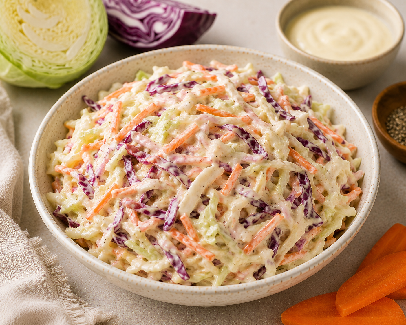 Coleslaw salad