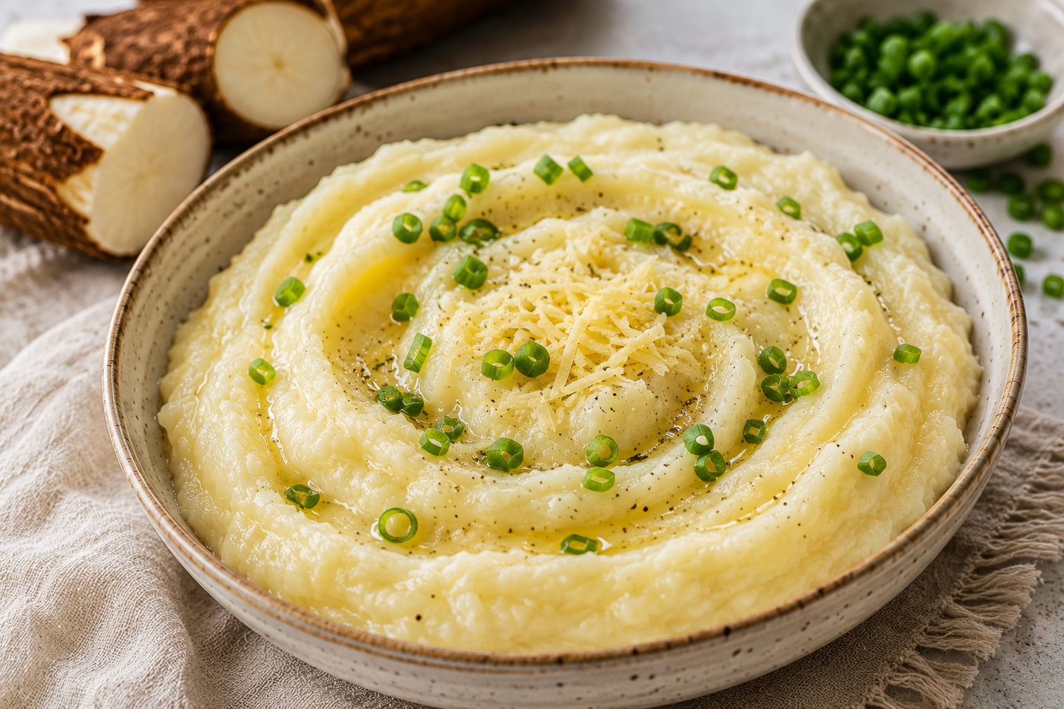 Cassava purée